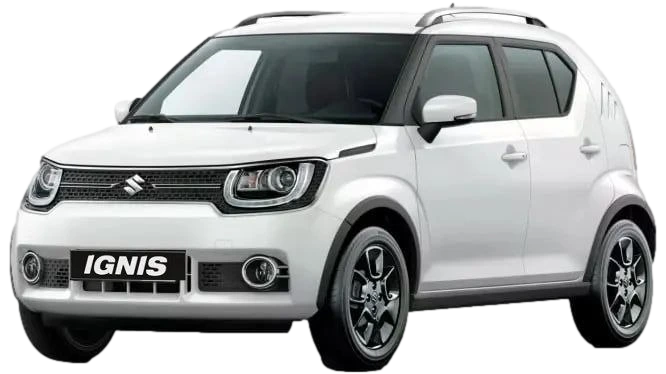 White Suzuki Ignis 2016